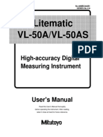 Litematic VL-50A/VL-50AS: High-Accuracy Digital Measuring Instrument