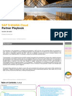 SAP S4HANA CLOUD Partner Playbook - Q4 2023 Update