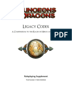 Legacy Codex (All 4e Races)