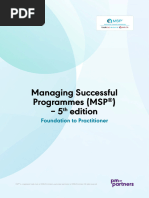 Managing Successful Programmes - 5th Edition MSPÂ® Foundation and ...