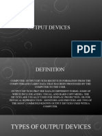 Output Devices