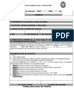 Fut en Blanco - Contrataciòn Docente