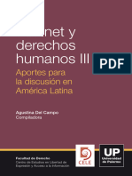 Internet y Derechos HumanosIII