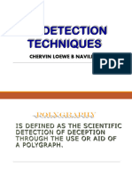 LIE DETECTION TECHNIQUE Navilla