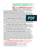 323 Carta Da Saúde 323 Benefícios Do Óleo de Copaíba PAULO SATO 2020 ABRIL 2020