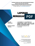 Laporan Mingguan Ke 19