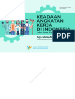 Keadaan Angkatan Kerja Di Indonesia Agustus 2023