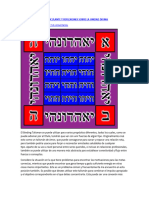 El Uso Del Talismán Vinculante y Reflexiones Sobre La Unidad Divina
