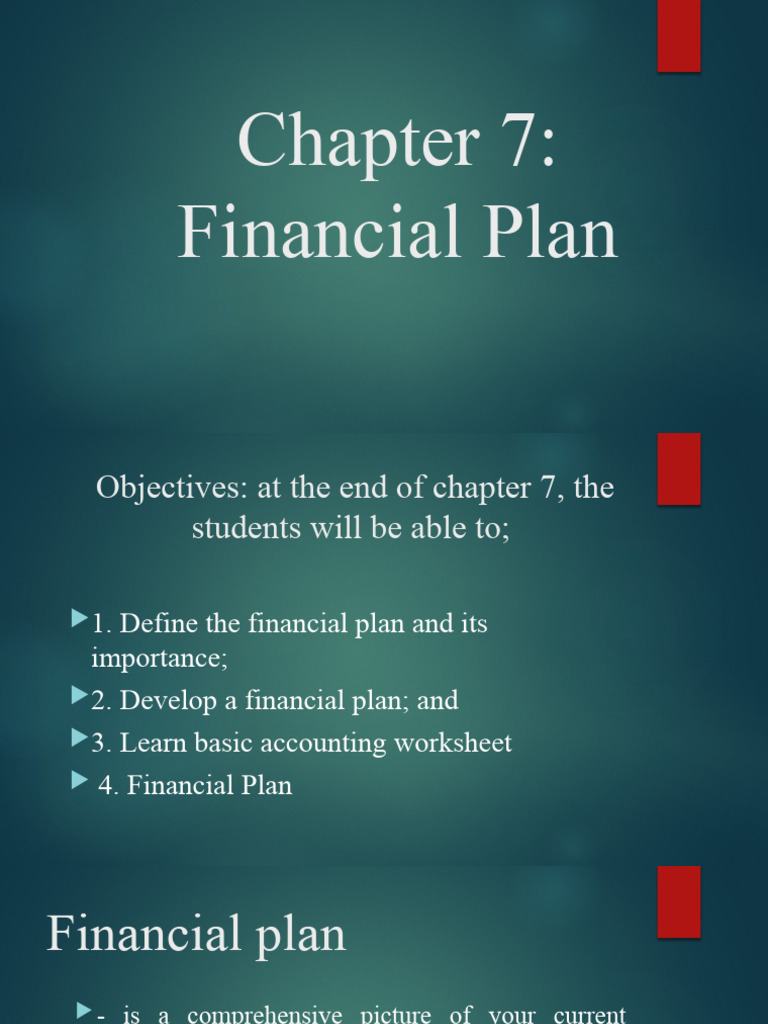Financial Plan | PDF | Career & Growth | Business
