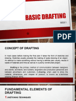 Week 1 Part 1 - Basic Drafting