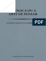 A Lógica Ou a Arte de Pensar (Arnauld e Nicole)