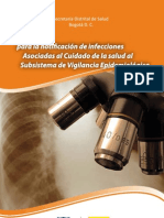 Criterios para La Notificacion de Infecciones Asociadas Al Cuidado de La Salud Al Subsistema de Vigilancia Epidemiologica en Bogota