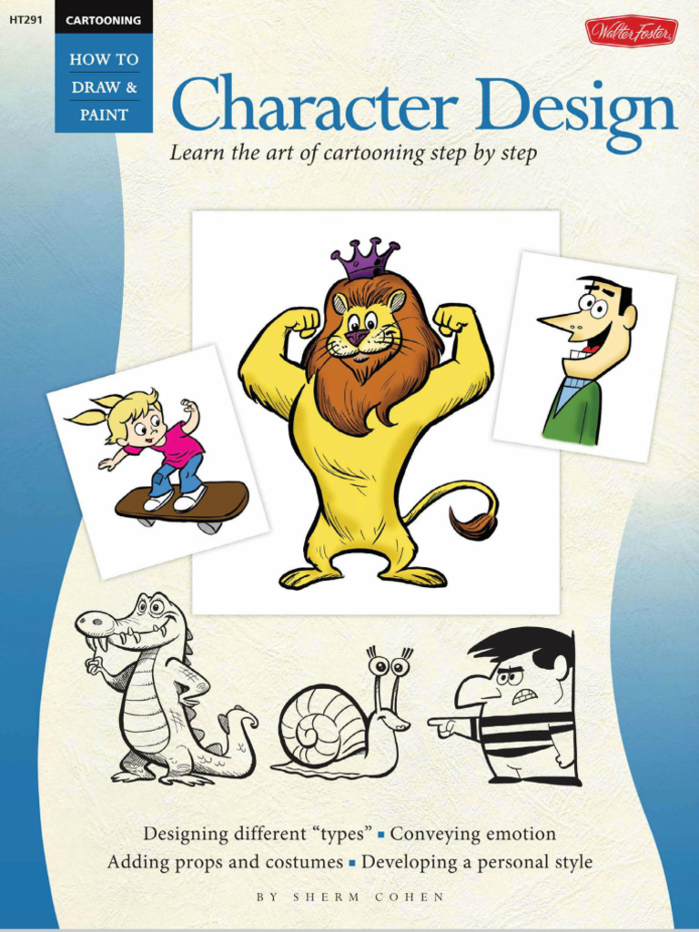 Cartooning Character Design | PDF