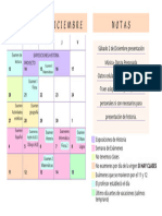 Calendario Mensual Enero 2023 Simple Lila