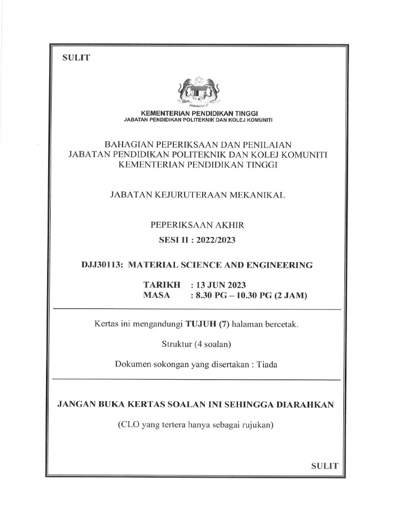 JUN 2023 Past Year | PDF