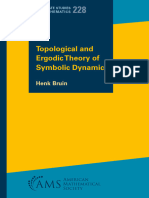 Henk Bruin - Topological and Ergodic Theory of Symbolic Dynamics
