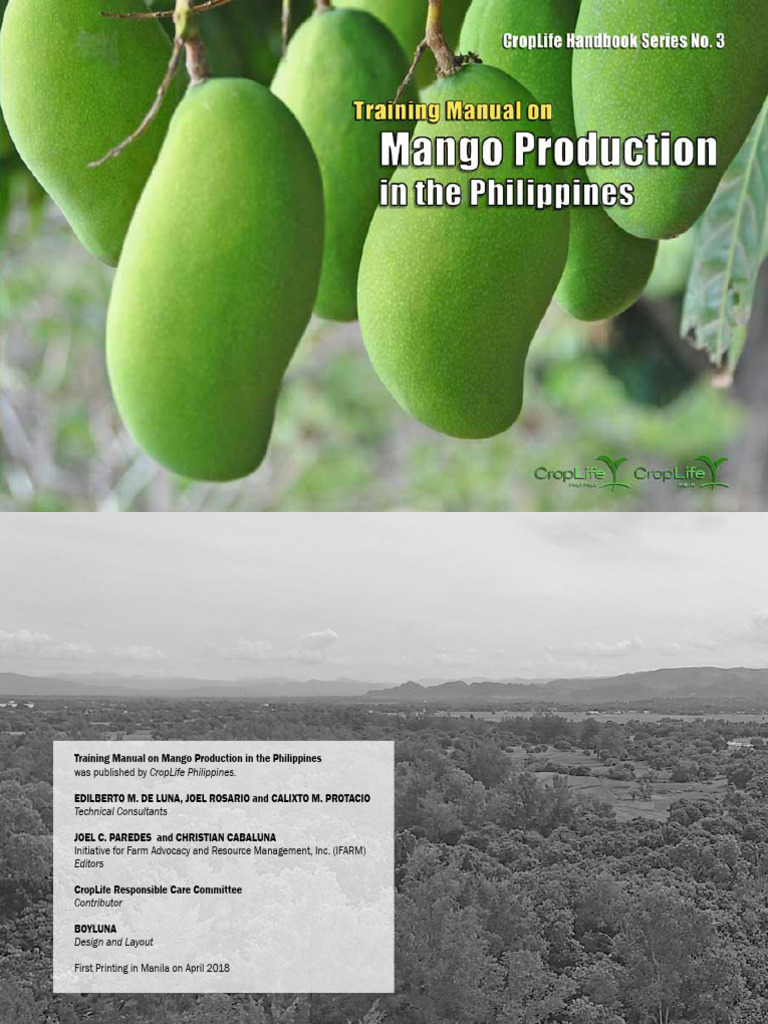 Training Manual On Mango Production | PDF | Pruning | Pesticide