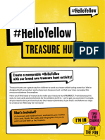 Hello Yellow Treasure Hunt