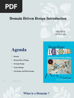 Domain Driven Design Introduction