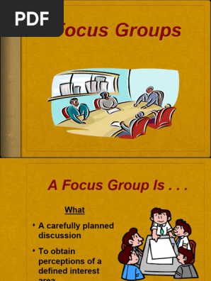 FOCUS GROUP DISCUSSION