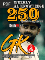 250 GK Questions Third Edition