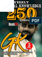 250 GK Questions Third Edition