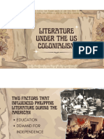 Literature Under US Colonialism
