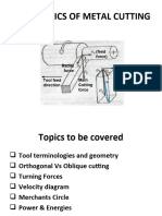Mechanics of Metal Cutting 1777