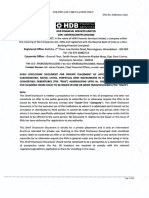HDB Shelf Disclosure Document - PDI - 08.08.2019