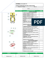 FO-ING-SA-OE-010 Lista de Verificación de Arnés y Línea de Vida