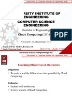 2.1,2.2 Service Models and Their Features