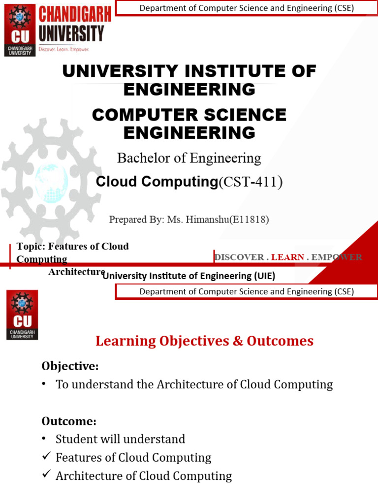 3.4,3.5 Features of Cloud Computing Architecture | PDF | Cloud ...