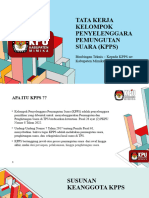 Materi SDM - Tata Kerja KPPS