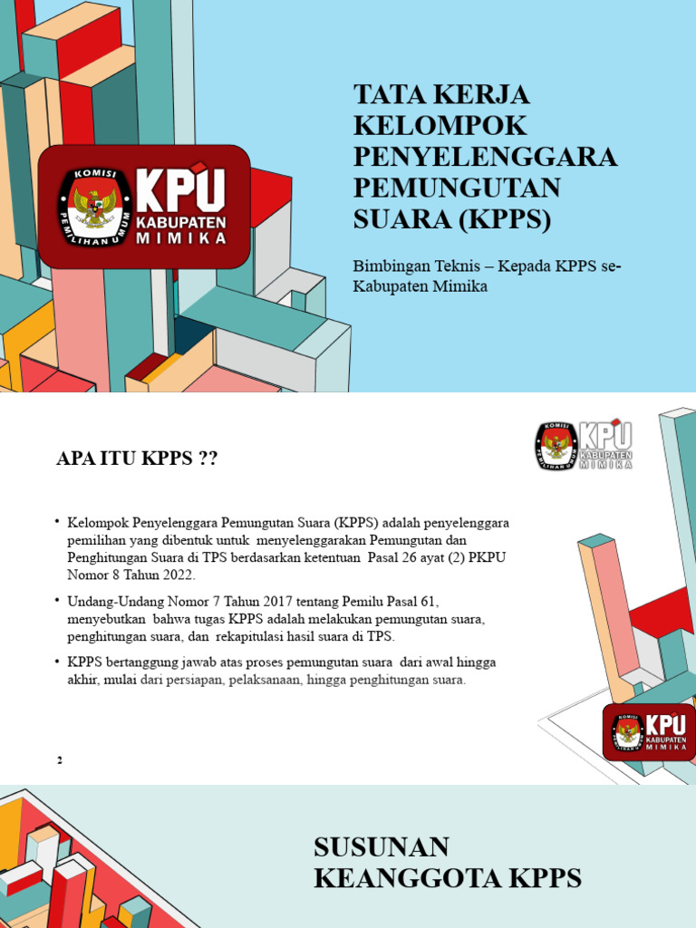 Tugas dan Wewenang KPPS Pemilu | PDF | Politik | Hukum