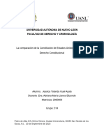 Investigación Constitución de Estados Unidos y de Mèxico