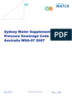 Sydney Water Supplement WSA 07 2021