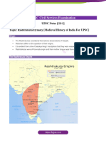 Rashtrakuta Dynasty Medieval History of India For UPSC