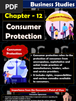 of BST CHAPTER 12 (Consumer Protection)