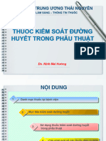 Thuốc kiểm soát đường huyết trong phẫu thuật