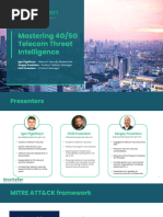 Webinar Mastering 4G - 5G Telecom Threat Intelligence