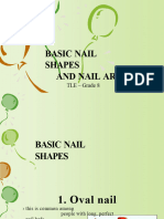 Nailcare Basic Nail Shapes and Art