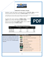 December 2023 External Trade 29 Jan 2024