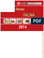Mejor Receta Tacna 2014