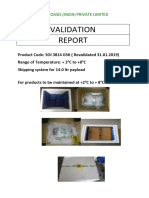 Re-Validation Report For TCP - GSK Logistics With 3 Loggers - 31.01.2019