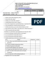 Soal Bahasa Indonesia Kelas Viii