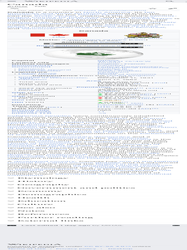 CANADA BRIEF DESCRIPTION visual data 6