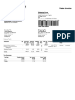 Sales Invoice: Invoice From Shipping From