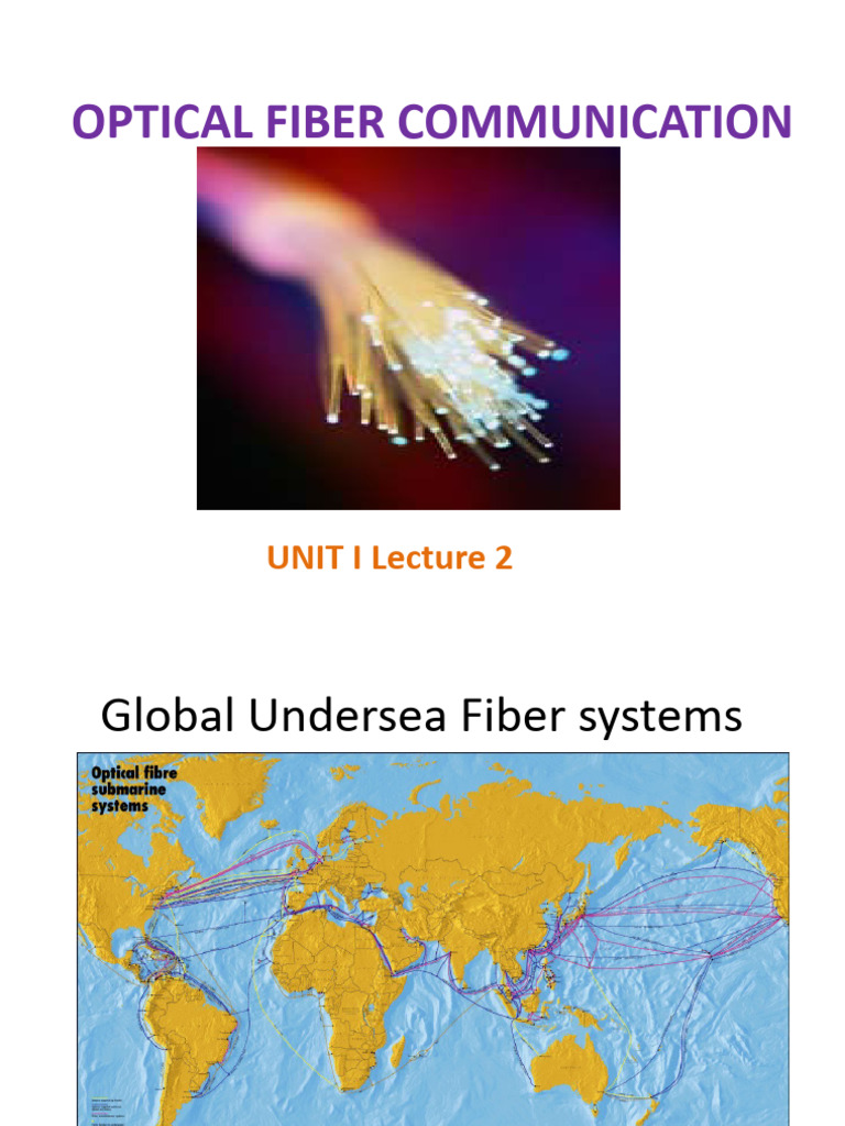 Types of Optical Fibers Explained | PDF