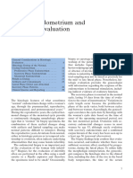 Normal Endometrium and Infertility Evaluation