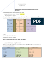 05 The Simple Past Tense